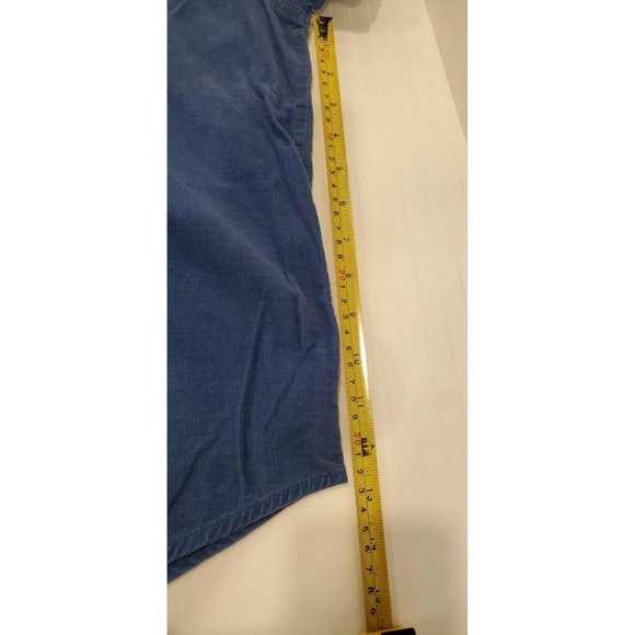 Disney Winnie The Pooh Piglet Women's Blue Corduroy Button Long Sleeve M Vintage - Picture 7 of 7